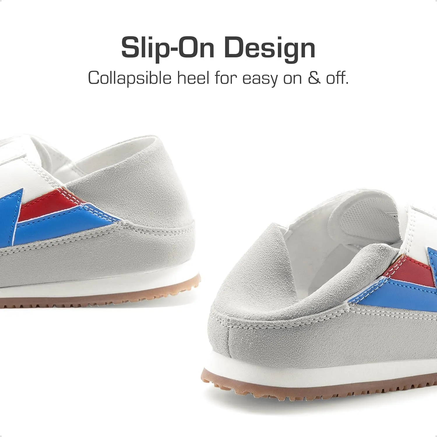 DREAM PAIRS Boys Girls Sneakers Foldable Back Retro Classic Casual Tennis Lightweight Breathable Walking Shoes for Little/Big Kid