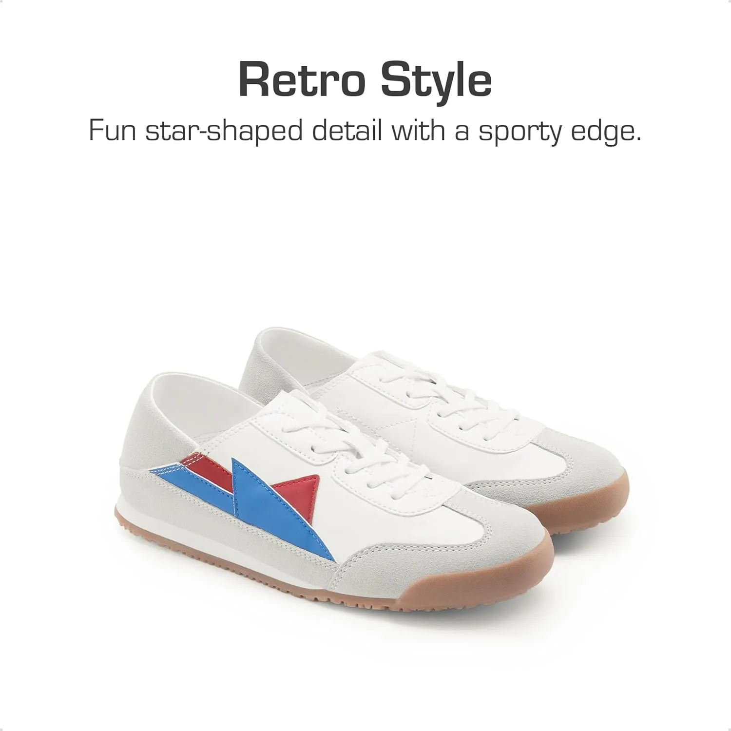 DREAM PAIRS Boys Girls Sneakers Foldable Back Retro Classic Casual Tennis Lightweight Breathable Walking Shoes for Little/Big Kid