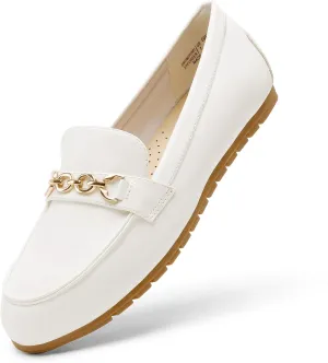 DREAM PAIRS Loafers for Women Casual Comfortable Slip On Flat Shoes Lightweight Leisure Work Shoes Comfort Walking Shoes