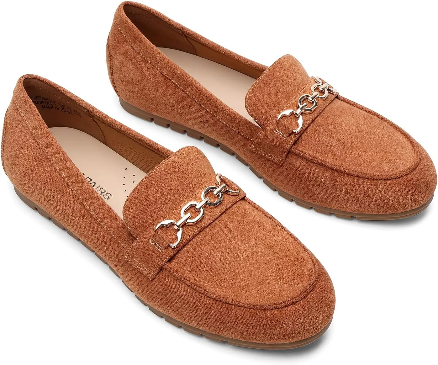 DREAM PAIRS Loafers for Women Casual Comfortable Slip On Flat Shoes Lightweight Leisure Work Shoes Comfort Walking Shoes