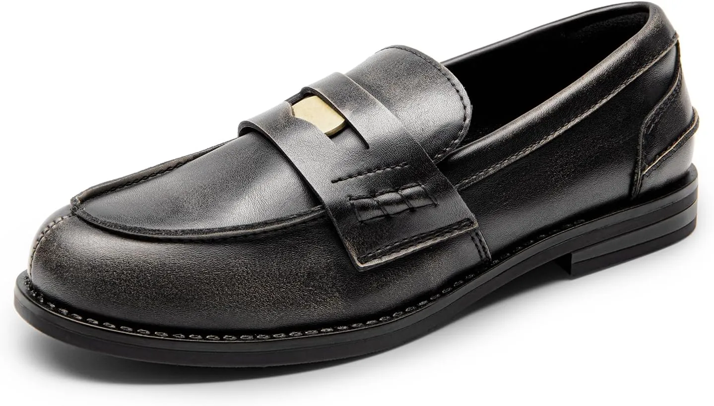 DREAM PAIRS Women's Loafers Dressy Fashion Comfortable Slip On Penny Loafers Business Casual Shoes Work Office for Women