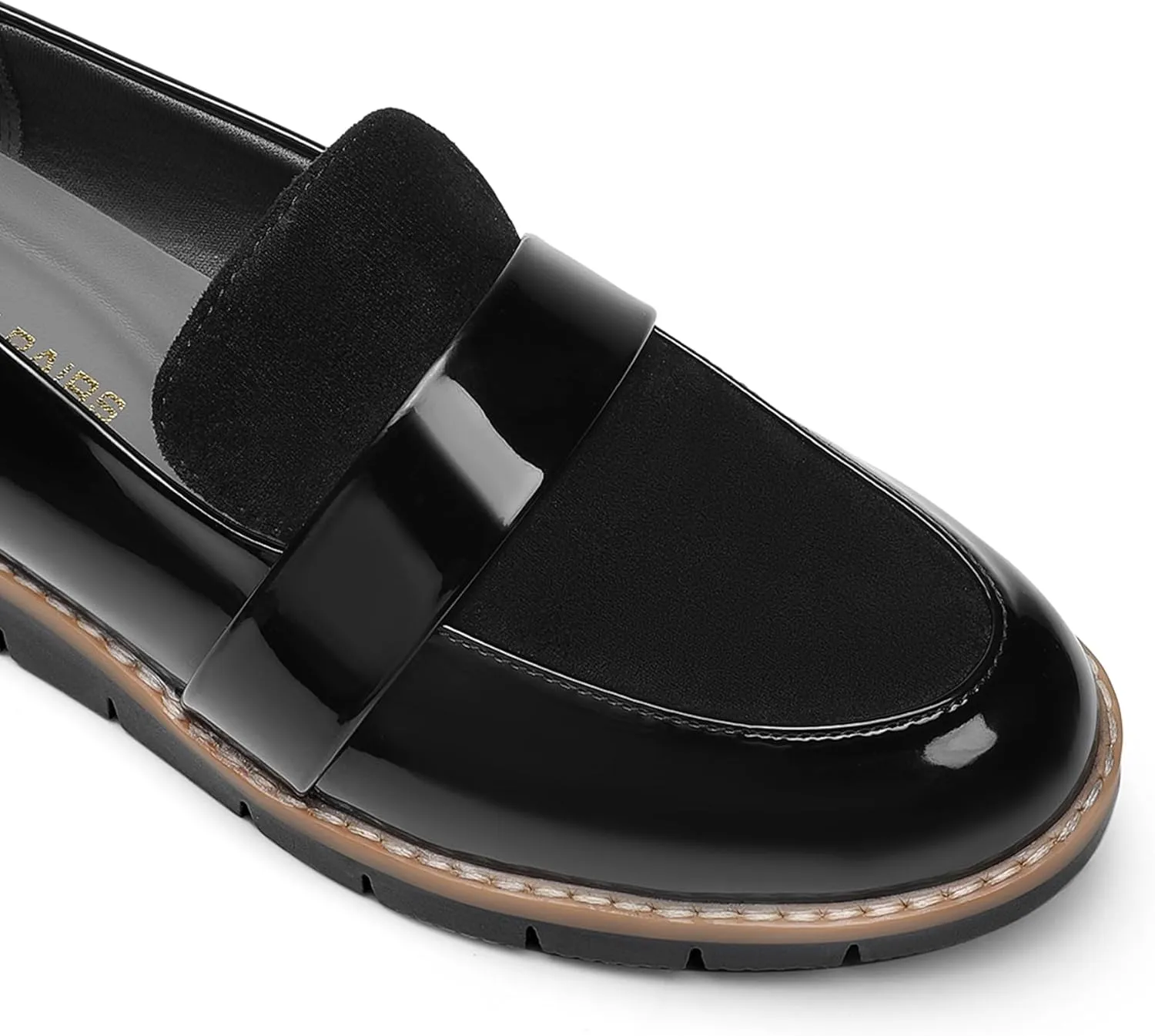 DREAM PAIRS Women's Loafers, Slip-On Business Casual Work Shoes