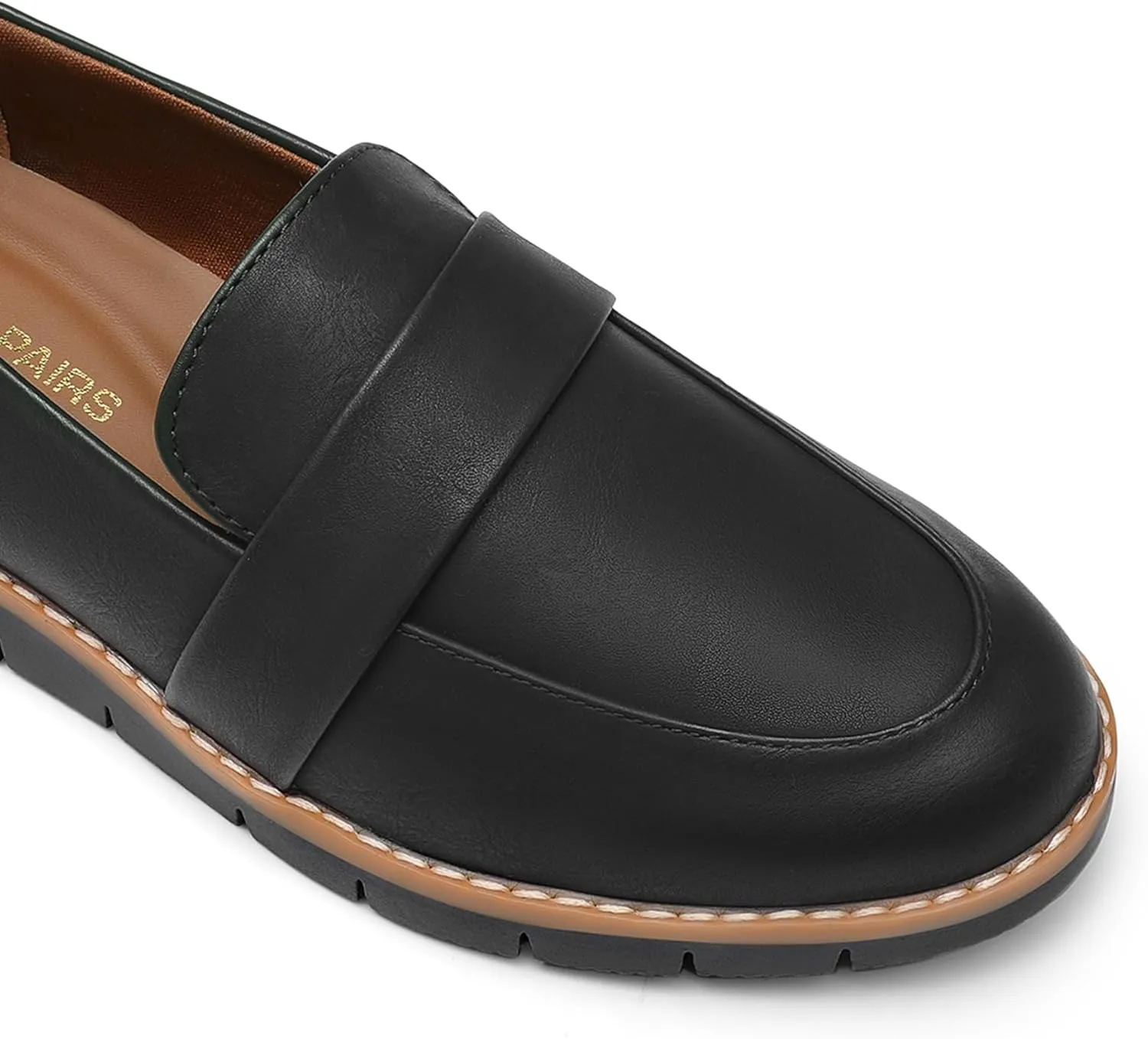DREAM PAIRS Women's Loafers, Slip-On Business Casual Work Shoes