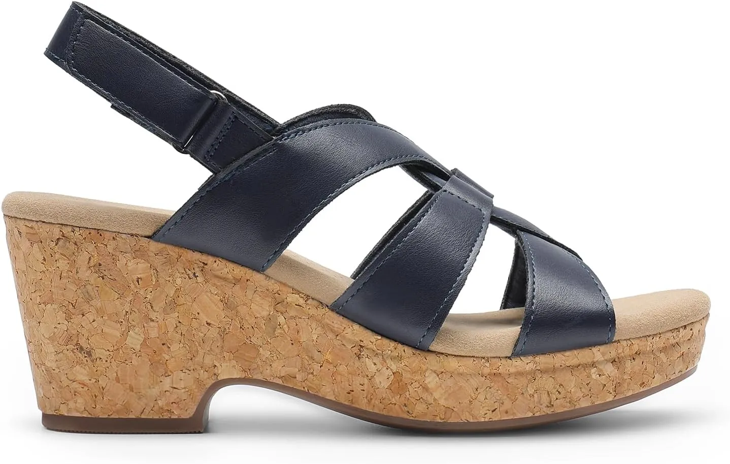 DREAM PAIRS Women's Wedge Sandals Comfortable Open Toe Platform Casual Dressy Cork Summer Dress Shoes