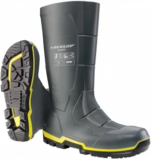 Dunlop Protective Footwear, Acifort MetMAX, 100% Waterproof Polyblend PVC Material, Comfortable, Flexible, Lightweight and Durable Protective Footwear, MZ2LE02.10, Size 10 US