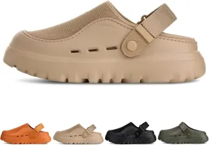 Fashion Platform Clogs Sandals for Women's Casual Adjustable Indoor Non Slip Comfortable Outdoor Men Slippers Women's Mules & Clogs