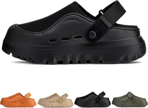 Fashion Platform Clogs Sandals for Women's Casual Adjustable Indoor Non Slip Comfortable Outdoor Men Slippers Women's Mules & Clogs