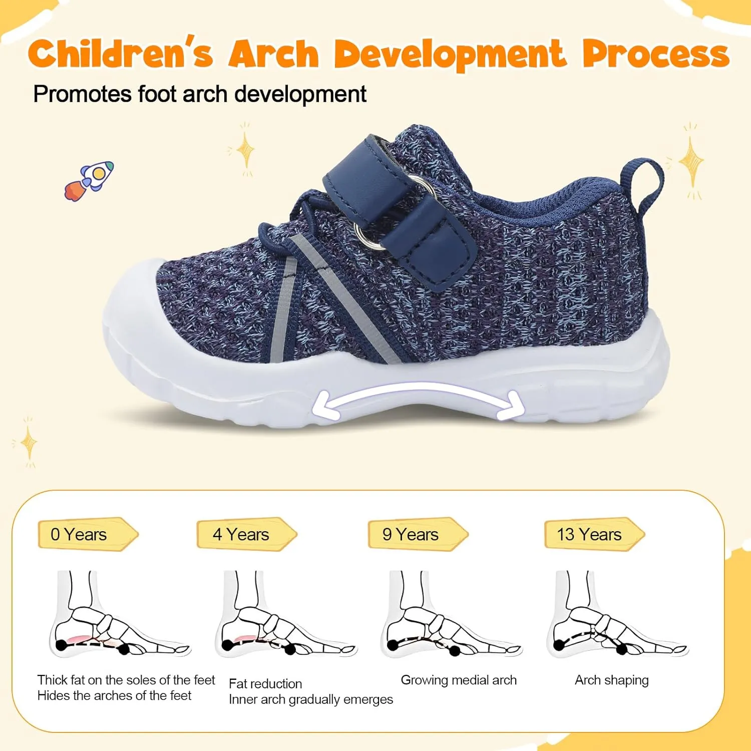 FEETCITY Toddler Sneakers Wide Toddler Shoes Boys Girls Tennis Shoes Sports Running Walking Sneakers