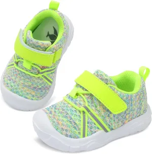 FEETCITY Toddler Sneakers Wide Toddler Shoes Boys Girls Tennis Shoes Sports Running Walking Sneakers