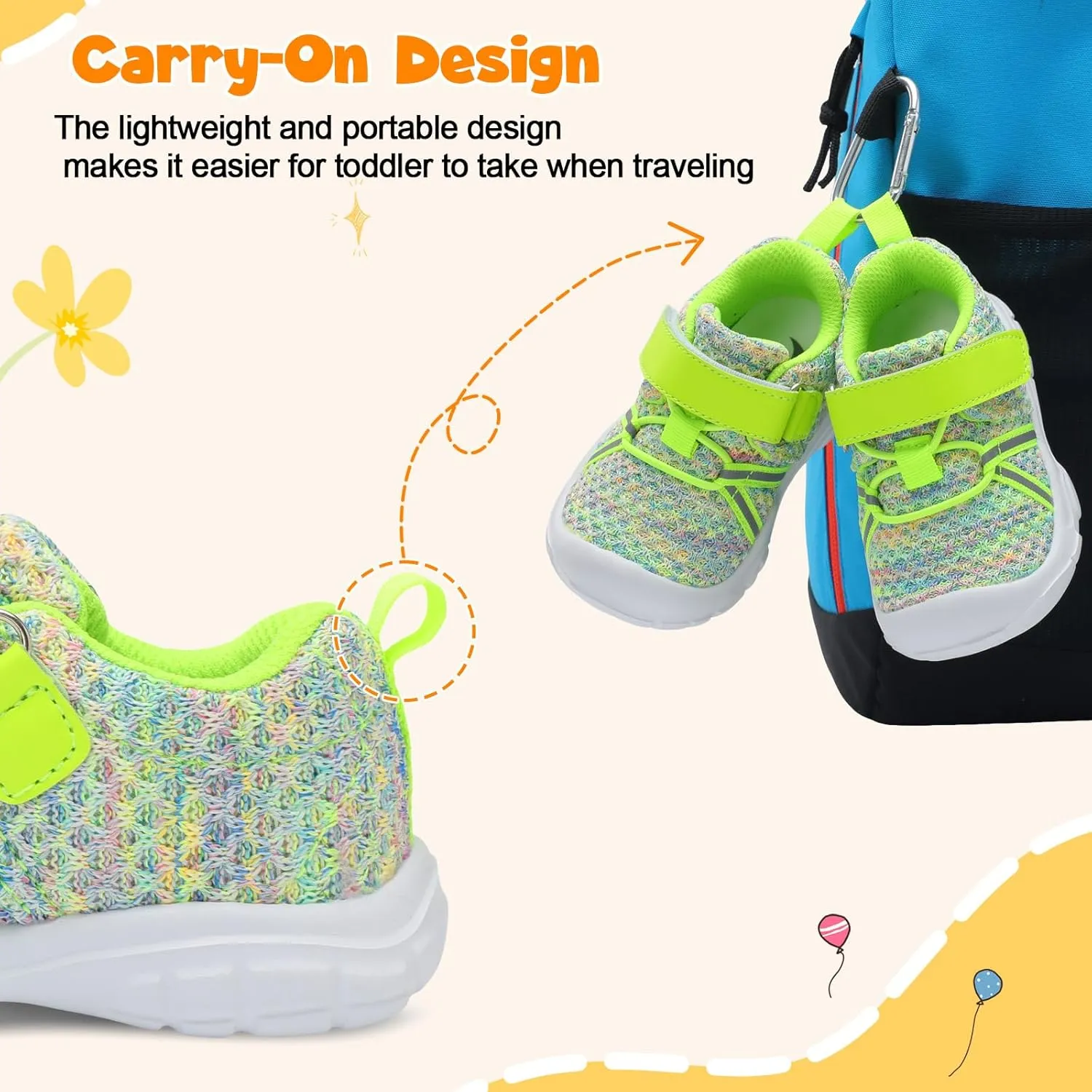 FEETCITY Toddler Sneakers Wide Toddler Shoes Boys Girls Tennis Shoes Sports Running Walking Sneakers