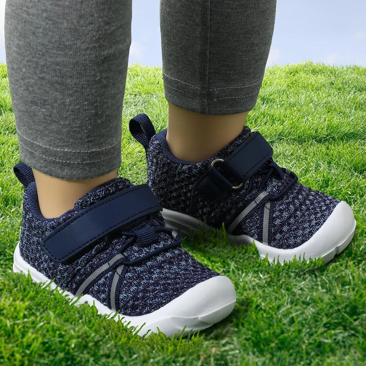 FEETCITY Toddler Sneakers Wide Toddler Shoes Boys Girls Tennis Shoes Sports Running Walking Sneakers