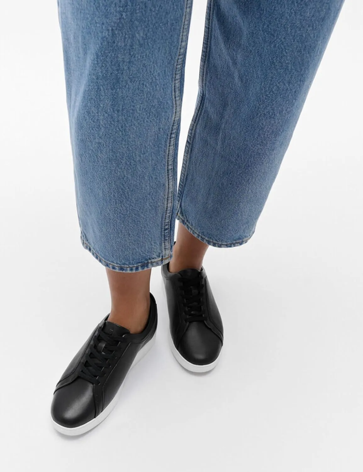 FitFlop Rally Leather Sneakers