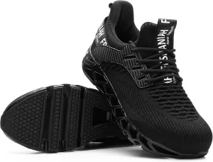 FRSHANIAH Women's Steel Toe Shoes Safety Work Sneakers
