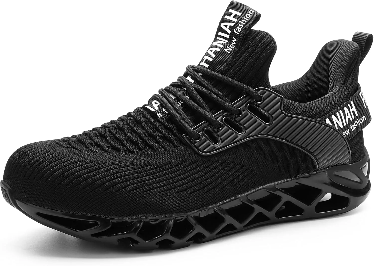 FRSHANIAH Women's Steel Toe Shoes Safety Work Sneakers