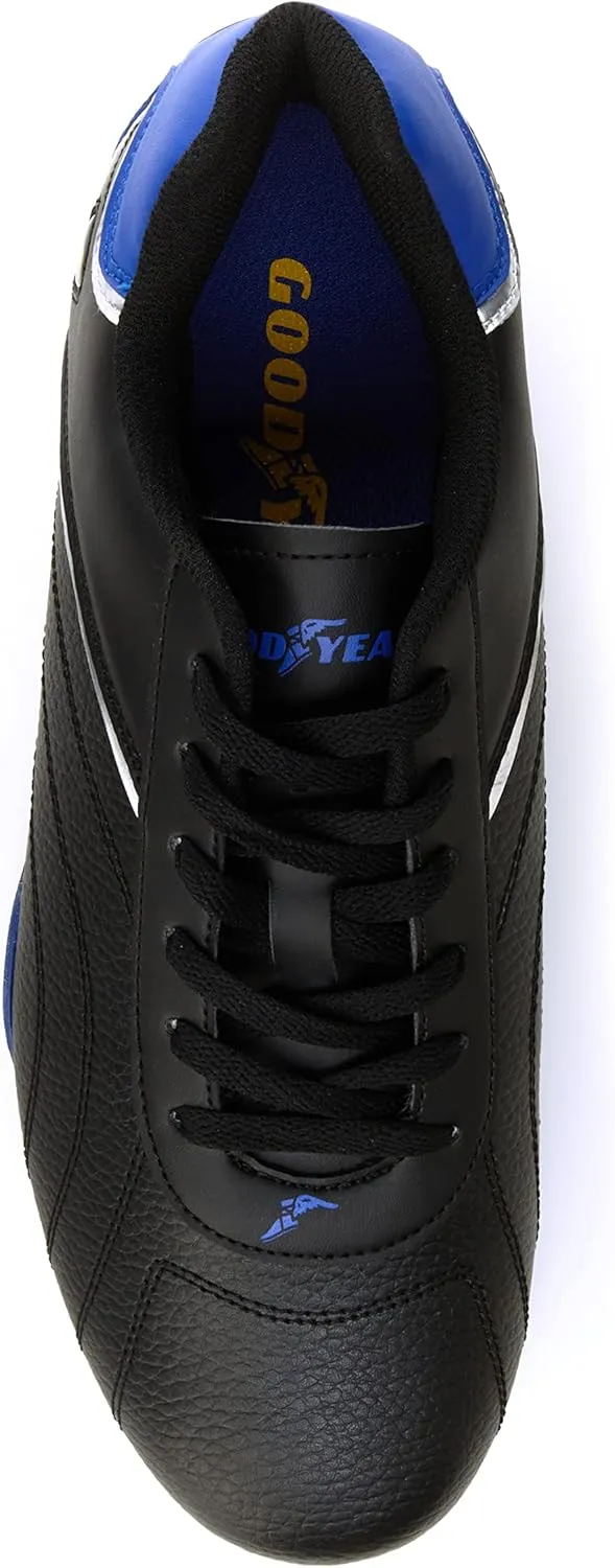 Goodyear Mens Ori Racer Sneaker – Low-Top Sneakers, PU Leather & Mesh Lining