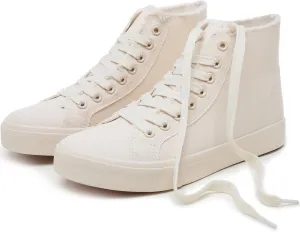 hash bubbie Unisex Canvas High top Sneakers Women's Classic Fashion High Tops Canvas Shoes Casual Tennis Shoes for Men