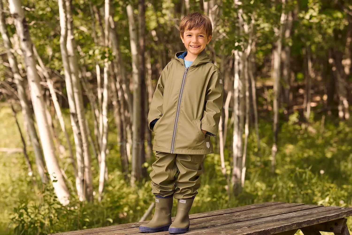 Hatley Unisex-Child Solid Rain Boots