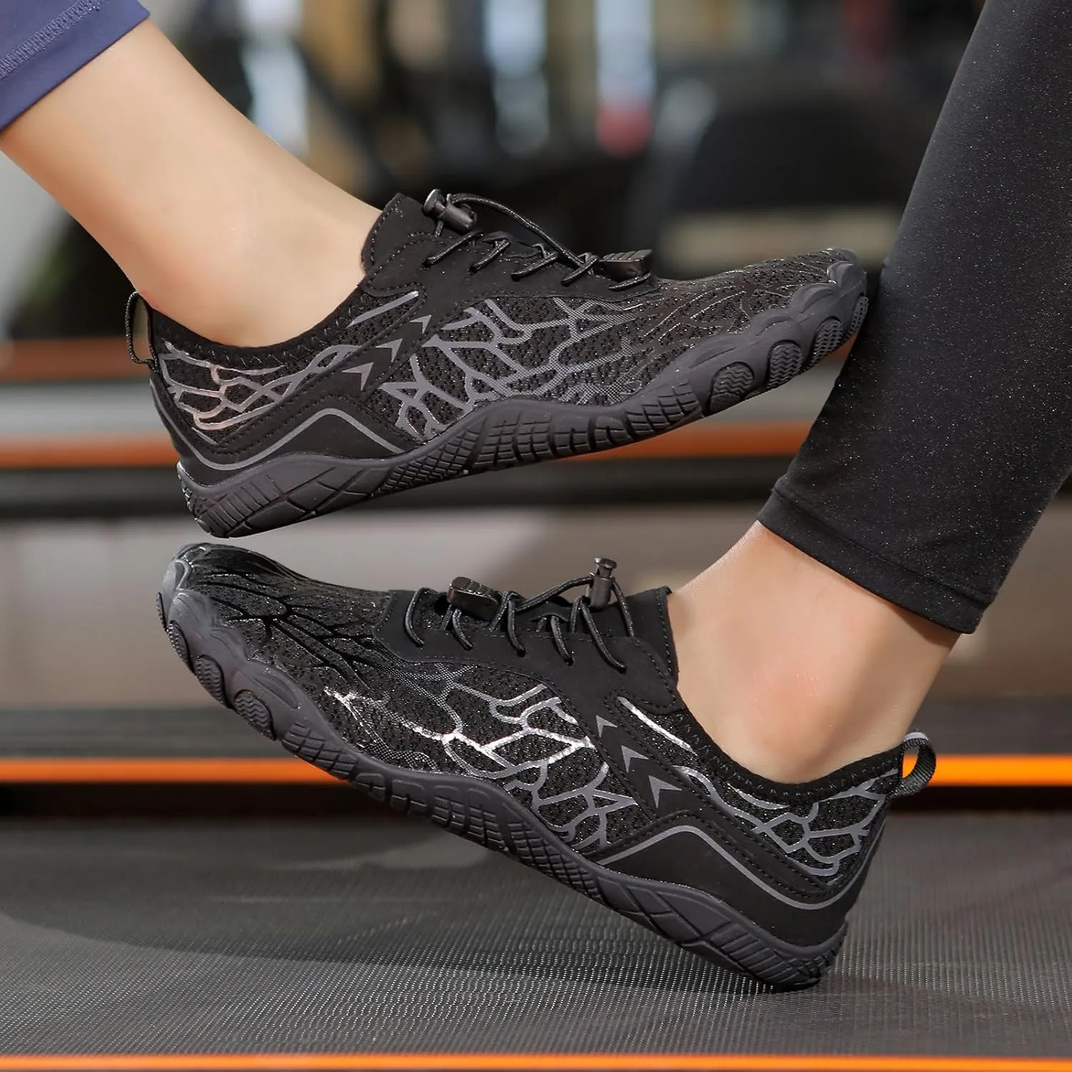 Hike Barefoot Shoes for Women and Men- Pro Wide Toe Box,Walking Barefoot Shoe,Healthy & Non-Slip,Breathable Athletic Sneaker Comfortable Outdoor Hiking Footwear(Unisex)