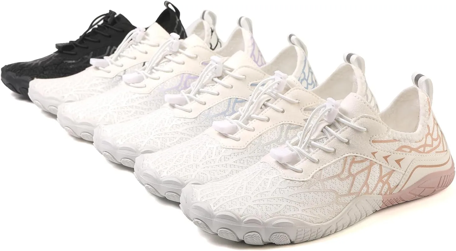 Hike Barefoot Shoes for Women and Men- Pro Wide Toe Box,Walking Barefoot Shoe,Healthy & Non-Slip,Breathable Athletic Sneaker Comfortable Outdoor Hiking Footwear(Unisex)