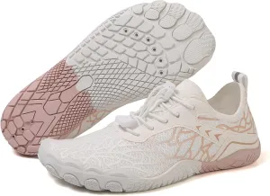 Hike Barefoot Shoes for Women and Men- Pro Wide Toe Box,Walking Barefoot Shoe,Healthy & Non-Slip,Breathable Athletic Sneaker Comfortable Outdoor Hiking Footwear(Unisex)