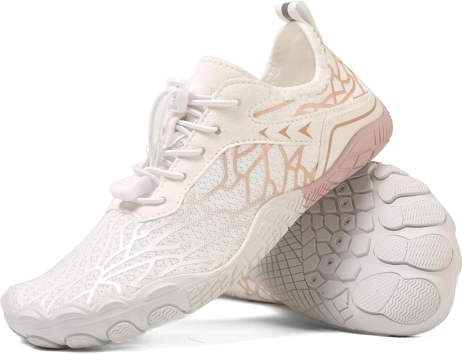Hike Barefoot Shoes for Women and Men- Pro Wide Toe Box,Walking Barefoot Shoe,Healthy & Non-Slip,Breathable Athletic Sneaker Comfortable Outdoor Hiking Footwear(Unisex)
