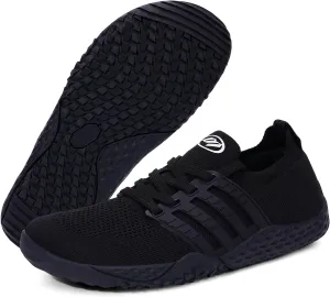 Hike Barefoot Shoes Wide Toe Box Shoes for Women Men Footwear, Minimalist Zero Drop Non-Slip Walking Sneakers, Lightweight Comfortable Casual Shoe Training Running Gym Fashion Sneakers