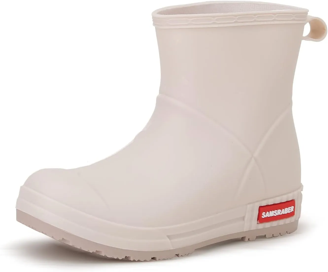 HSBDNZQ Rain Boots for Women, Lightweight Warm Waterproof Rain Boots, Anti-Slipping Garden Boots Soft and Durable, Chelsea Rain Boots with Comfortable Insoles for Outdoor