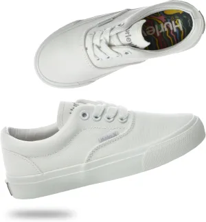 Hurley Marley Kids Lace Up Canvas Sneakers – Low Cut Skateboarding Shoes for Kids, Sports Shoes for Boys and Girls