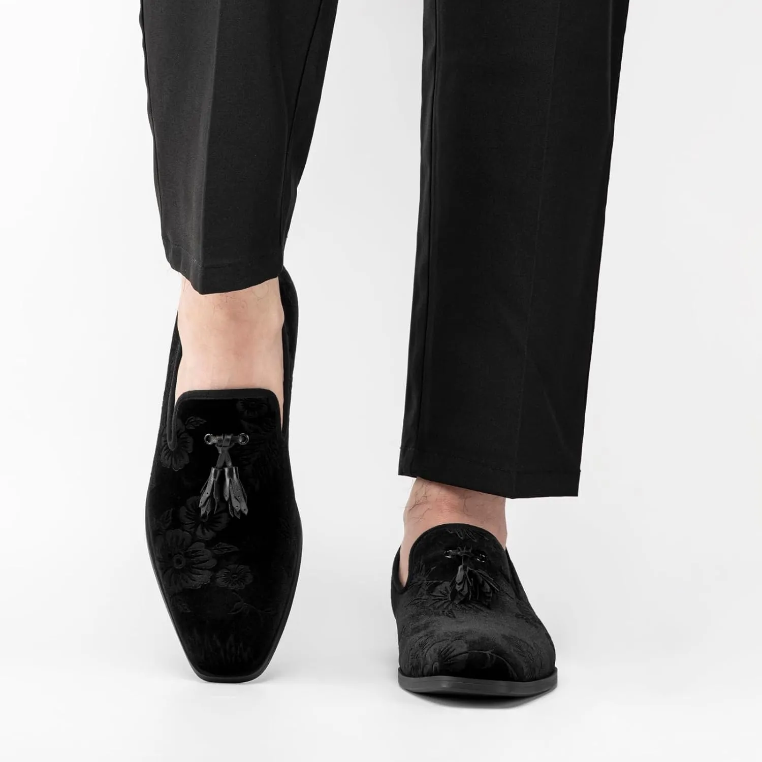 JITAI Men's Fashion Loafers Wedding Shoes Loafers for Men Party Shoes