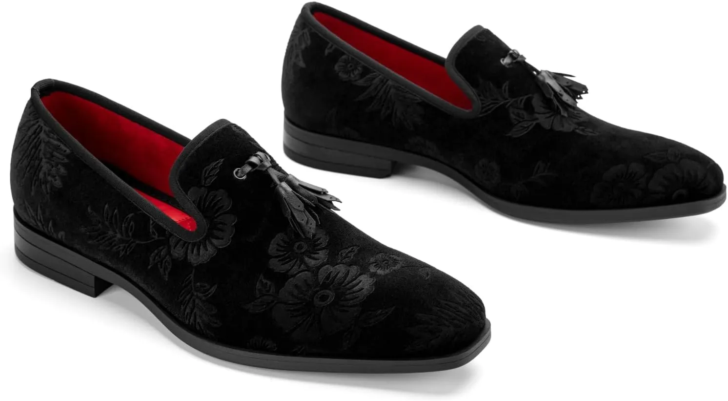 JITAI Men's Fashion Loafers Wedding Shoes Loafers for Men Party Shoes