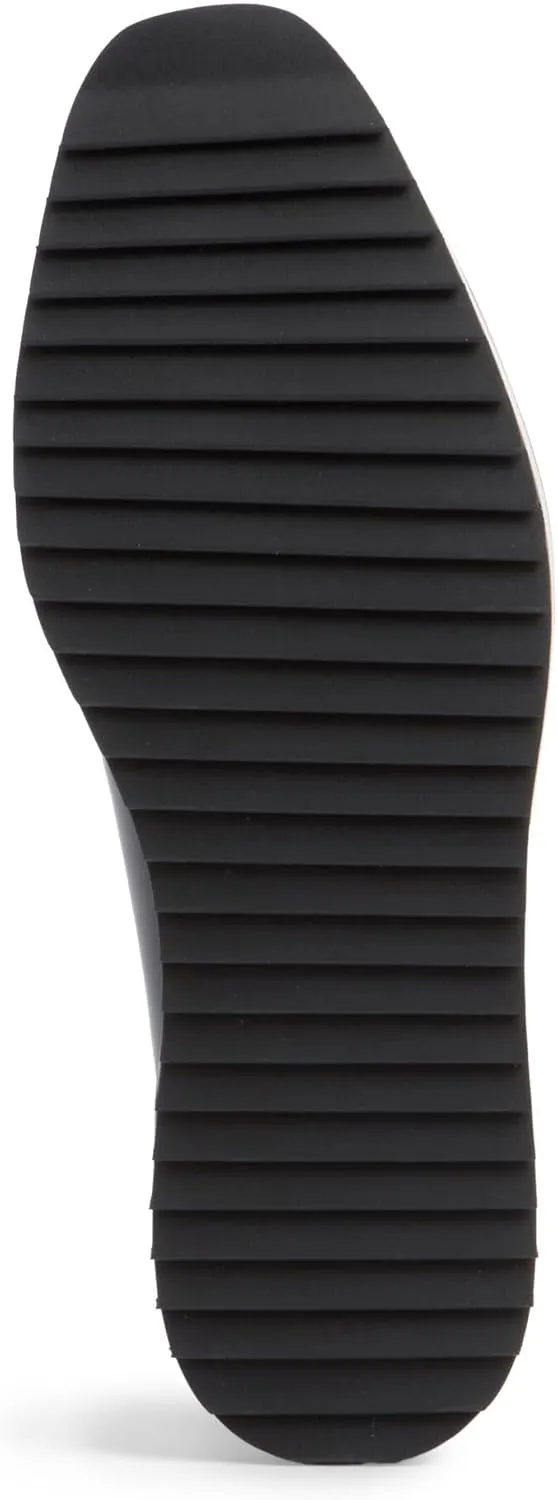 Johnston & Murphy Women’s Gracelyn Venetian Shoes, Leather Platform Shoes for Women, Slip On Platform Loafers