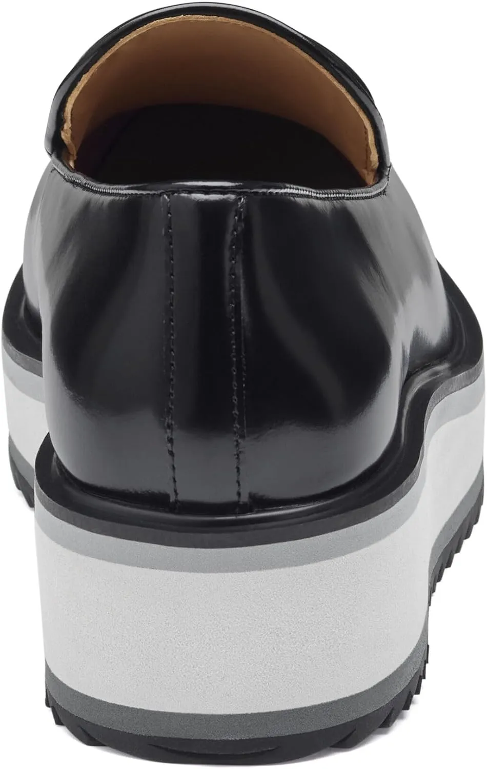 Johnston & Murphy Women’s Gracelyn Venetian Shoes, Leather Platform Shoes for Women, Slip On Platform Loafers
