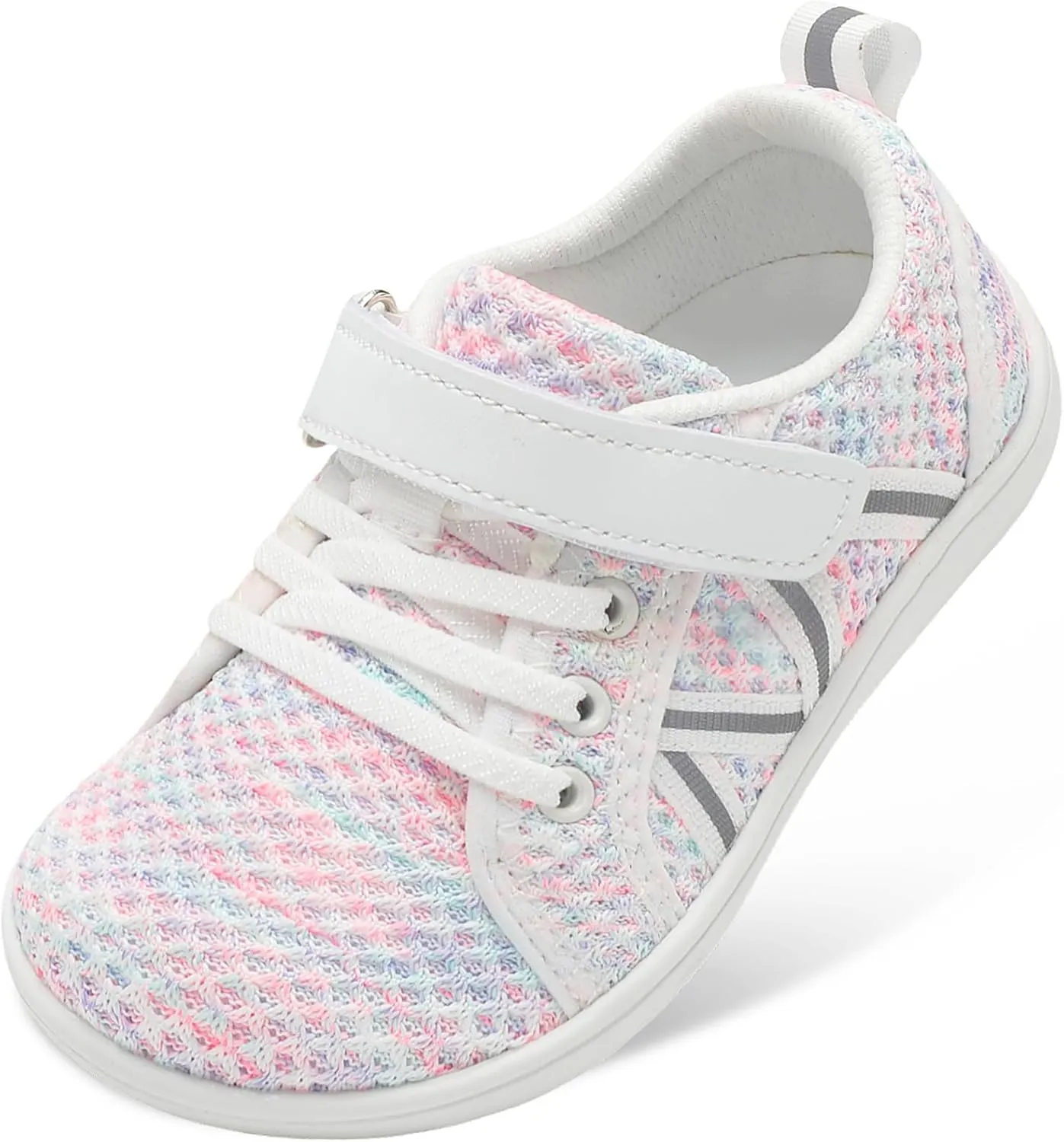 JOINFREE Toddler Shoes Boys Girls Wide Barefoot Shoes Little Kids Minimalist Sneakers Zero Drop Casual Walking Shoes Breathable Tennis Shoes Indoor Outdoor