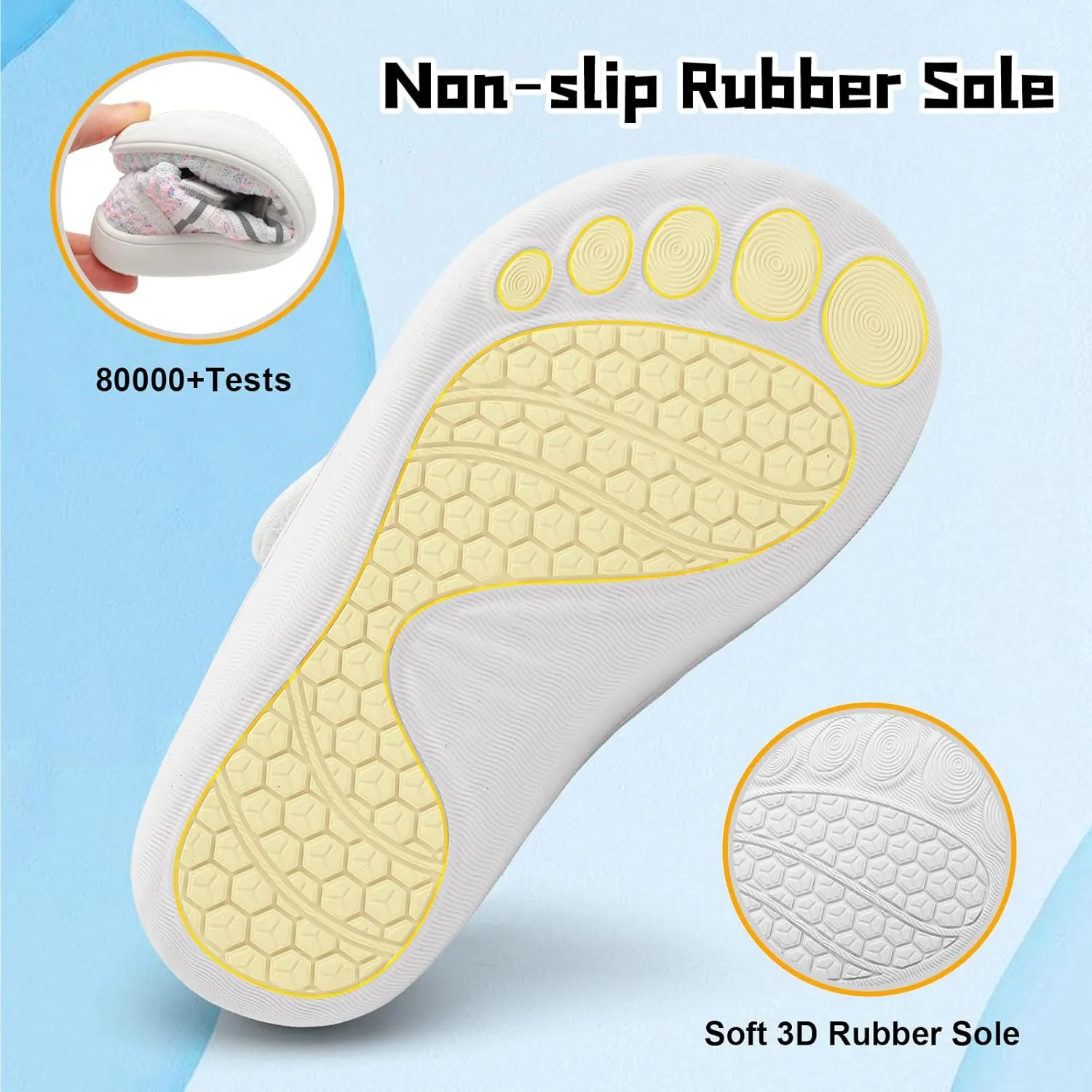 JOINFREE Toddler Shoes Boys Girls Wide Barefoot Shoes Little Kids Minimalist Sneakers Zero Drop Casual Walking Shoes Breathable Tennis Shoes Indoor Outdoor