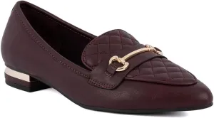Jones New York Womens Quadia Slip On Flat Loafers