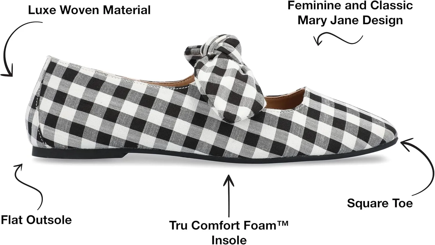 Journee Women's Comfort Foam Seralinn Dress Flats