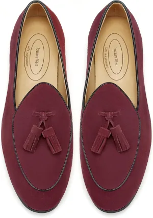 Journey West Men's Vintage Loafers for Men Belgian Loafers Slip-on Loafer Penny Loafer Casual Loafers