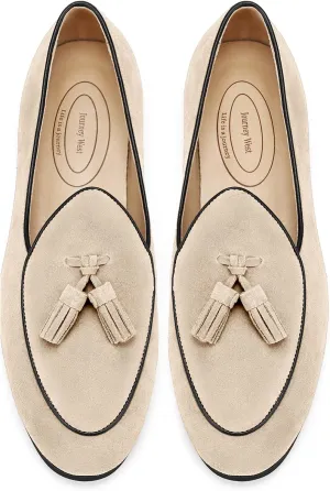 Journey West Men's Vintage Loafers for Men Belgian Loafers Slip-on Loafer Penny Loafer Casual Loafers