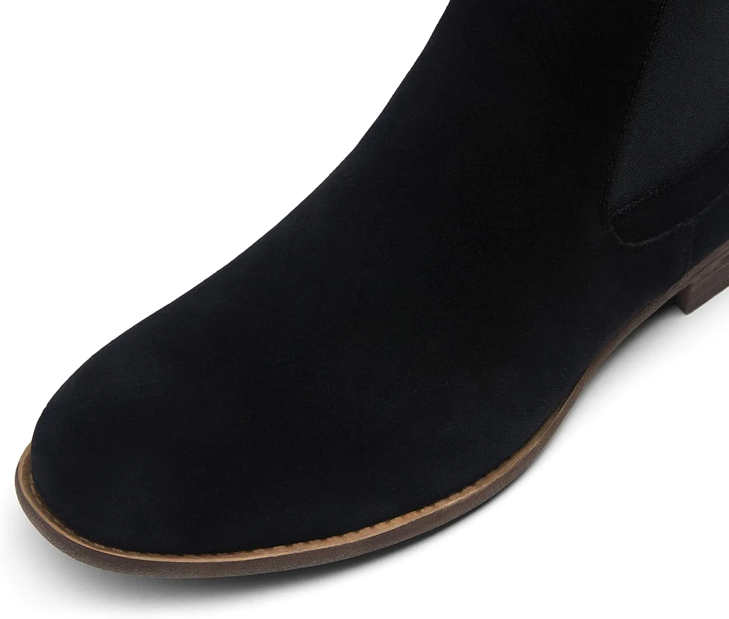 Jousen Men's Chelsea Boots Lightweight Casual Chukka Ankle Boots Classic Elastic Dress Boots For Men