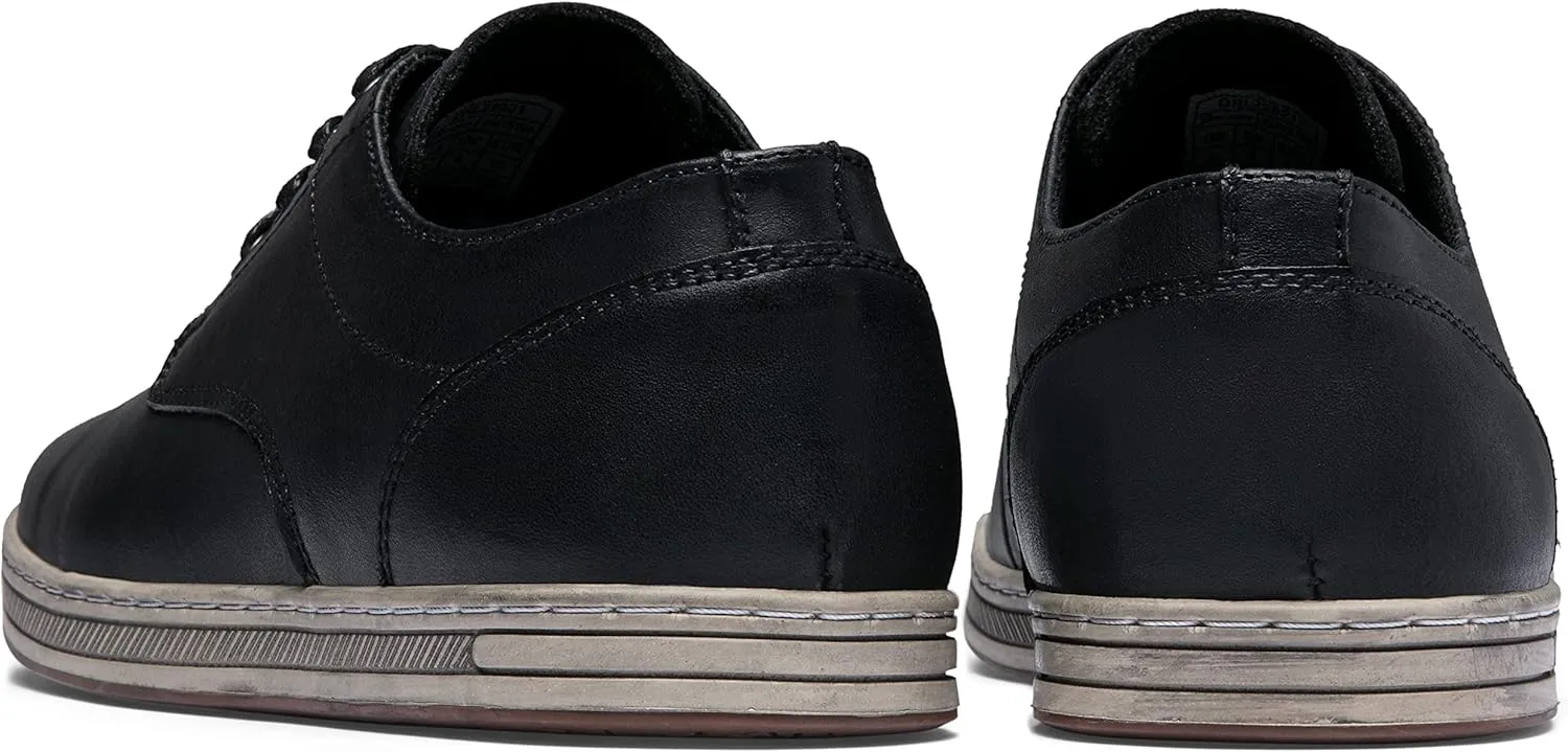 Jousen Men's Fashion Sneakers Leather Retro Casual Shoes for Men Breathable Dress Mens Sneakers