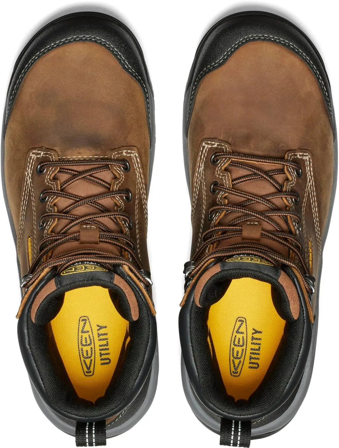 KEEN Utility Men's Evanston 6" Composite Toe Waterproof Leather Durable Construction Work Boot
