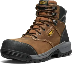 KEEN Utility Men's Evanston 6" Composite Toe Waterproof Leather Durable Construction Work Boot