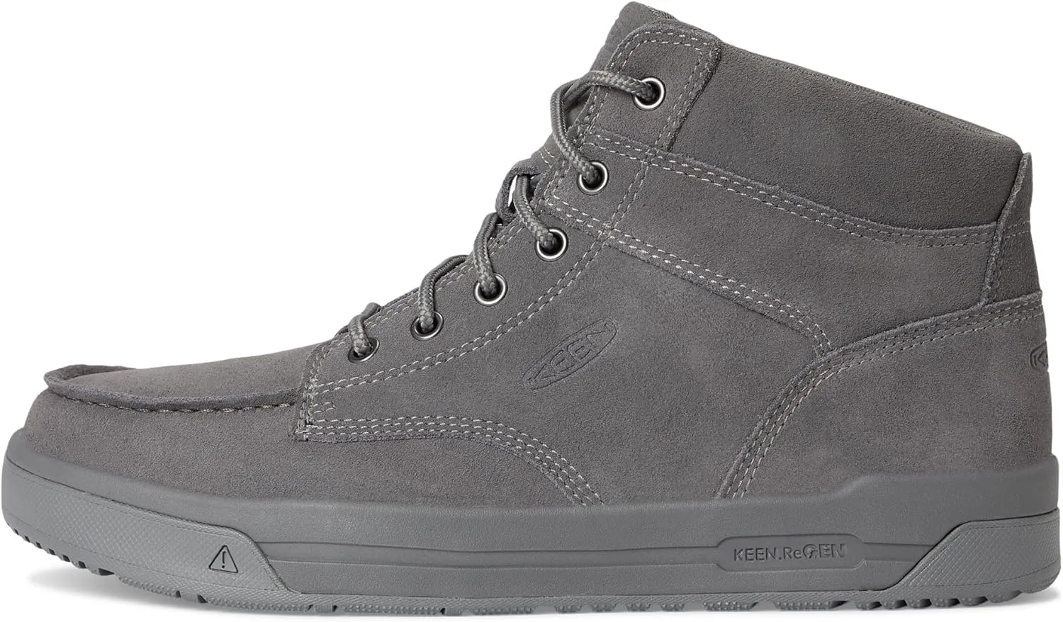 KEEN Utility Men's Gibson Mid Height Soft Toe Athletic Traction Durable Leather Work Boots