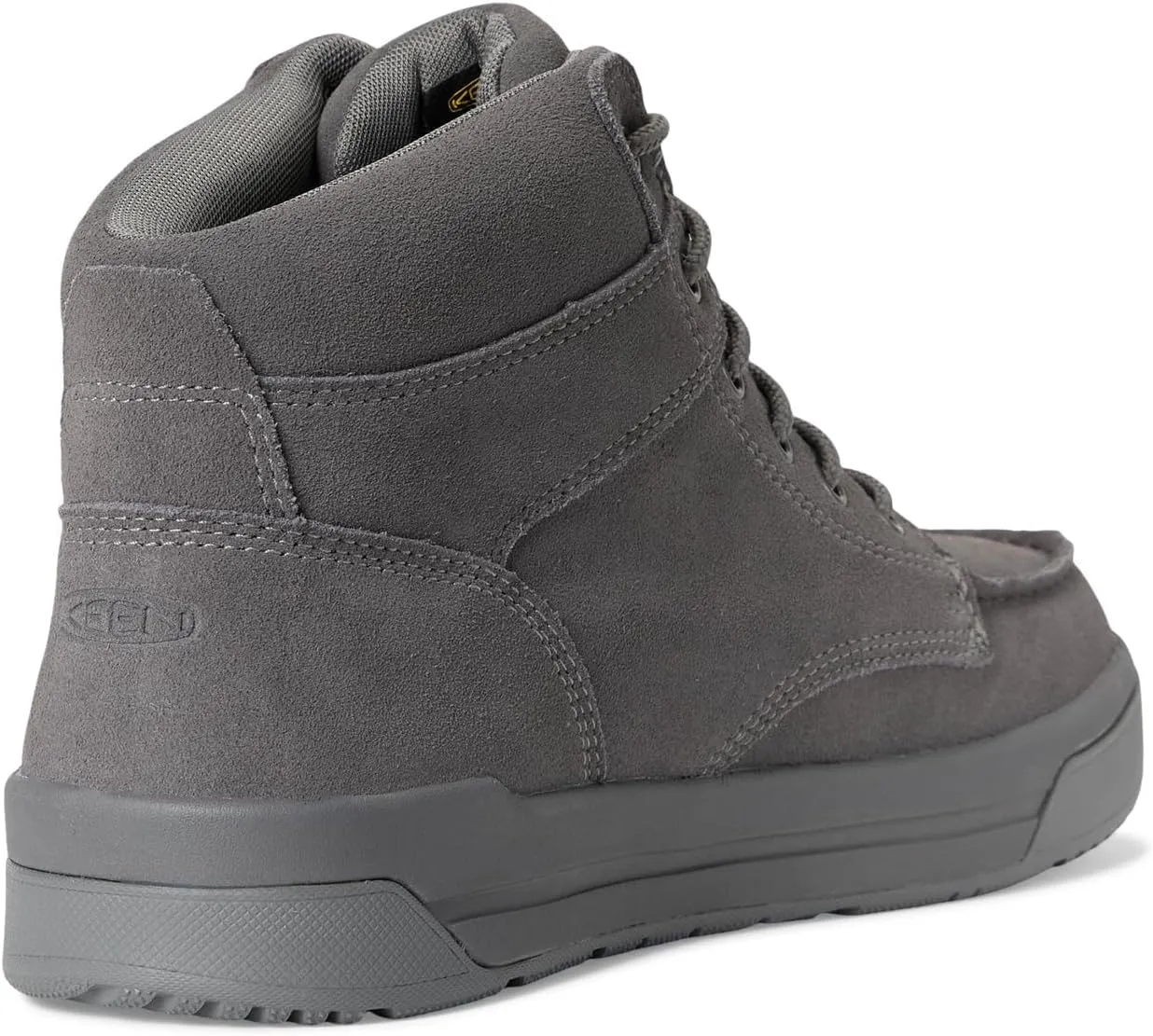 KEEN Utility Men's Gibson Mid Height Soft Toe Athletic Traction Durable Leather Work Boots
