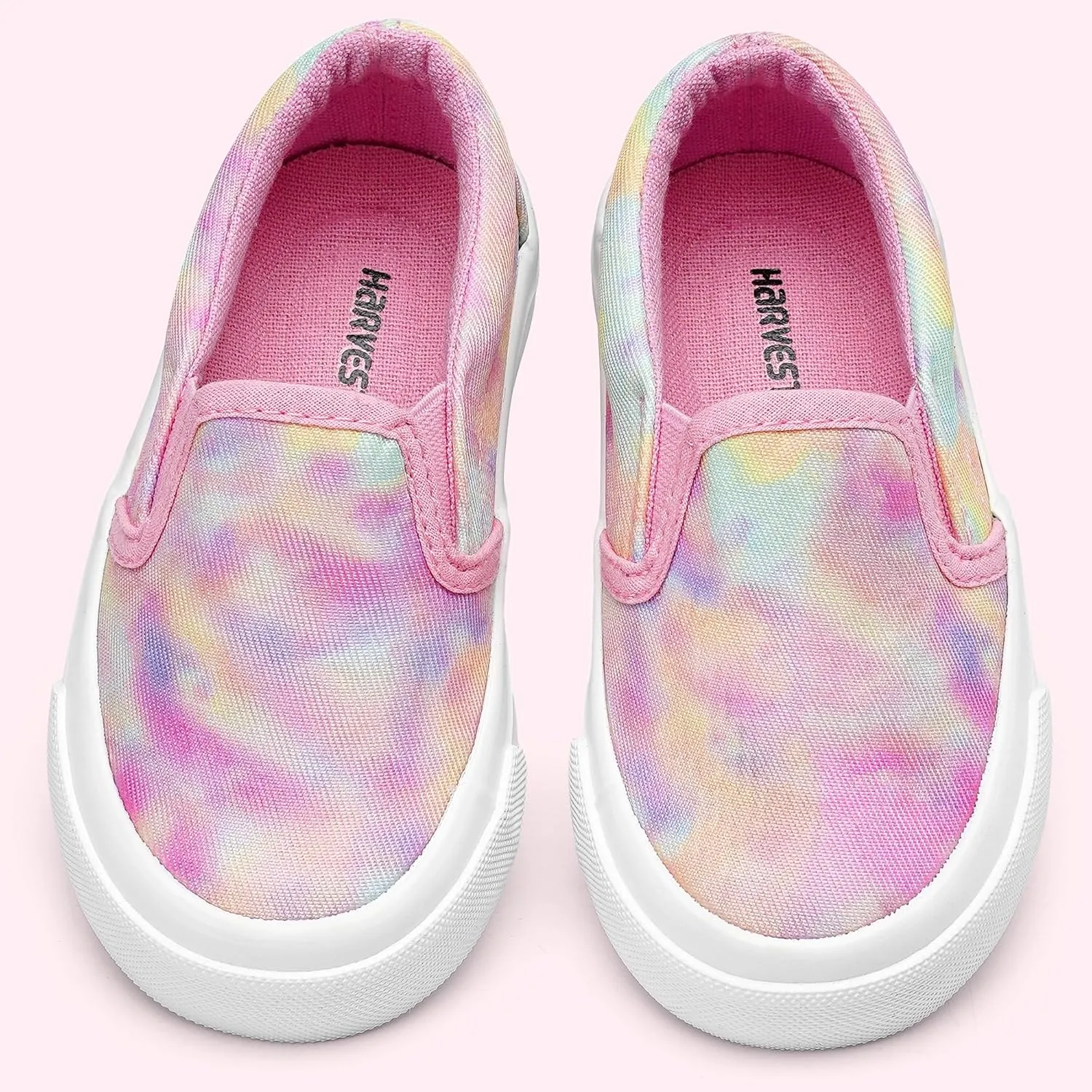 Kids Shoes Toddlers Canvas Sneakers Slip-on Comfortable Light Weight Causal Running Tennis Shoes for Boys Girls(Toddle/Little Kids/Big Kids)