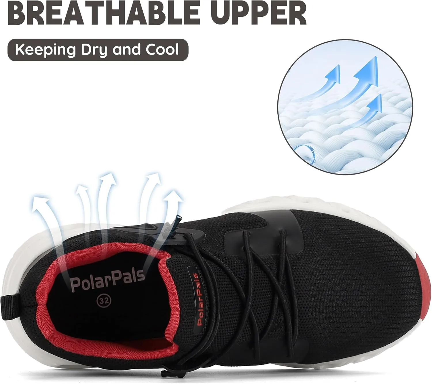 Kids Sneakers for Boys Girls Slip on Tennis Shoes Fashion Lightweight Breathable Running Sport Athletic Shoes