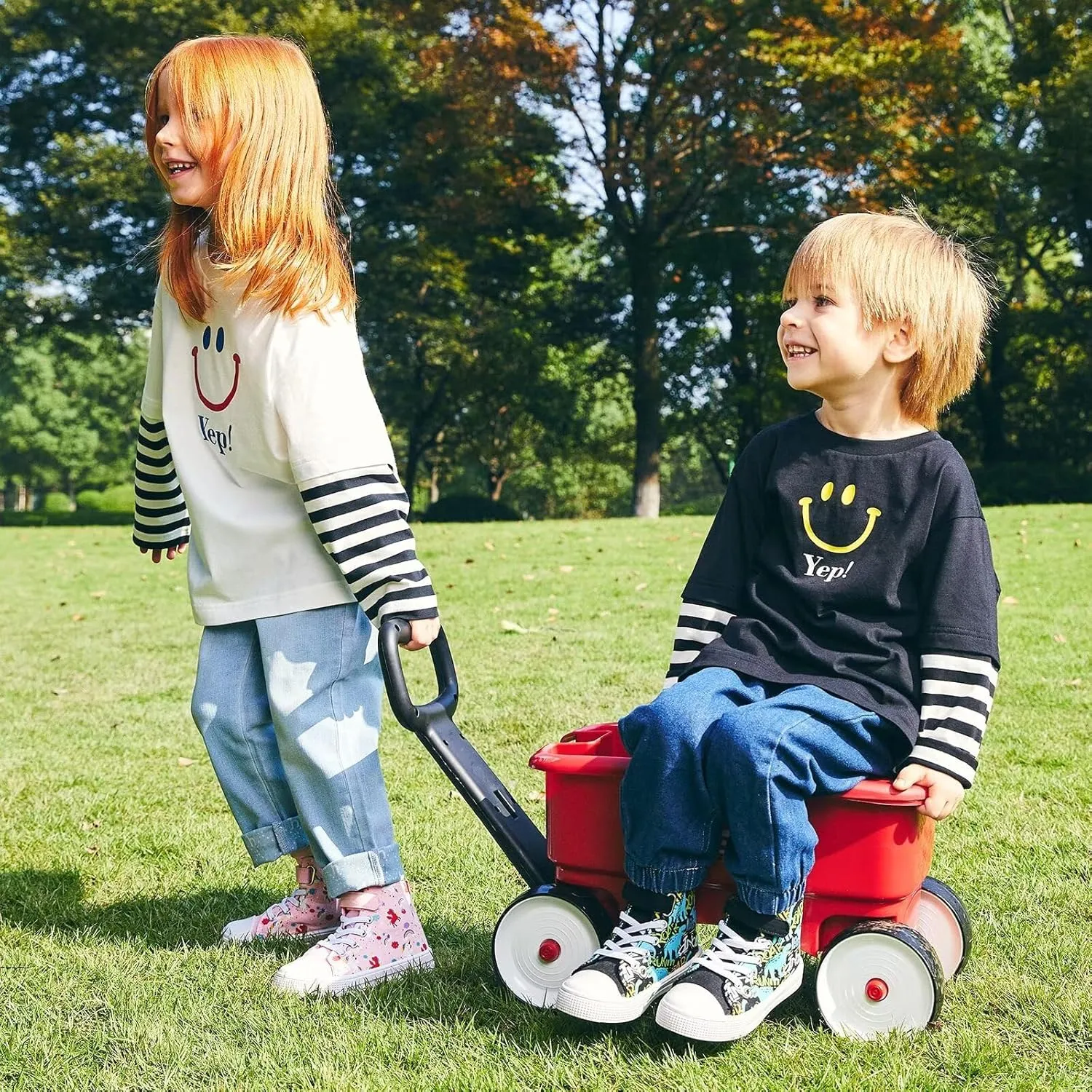 Kids Toddler Sneakers Girls Boys High Top Canvas Shoes Unisex-Child Casual Shoes