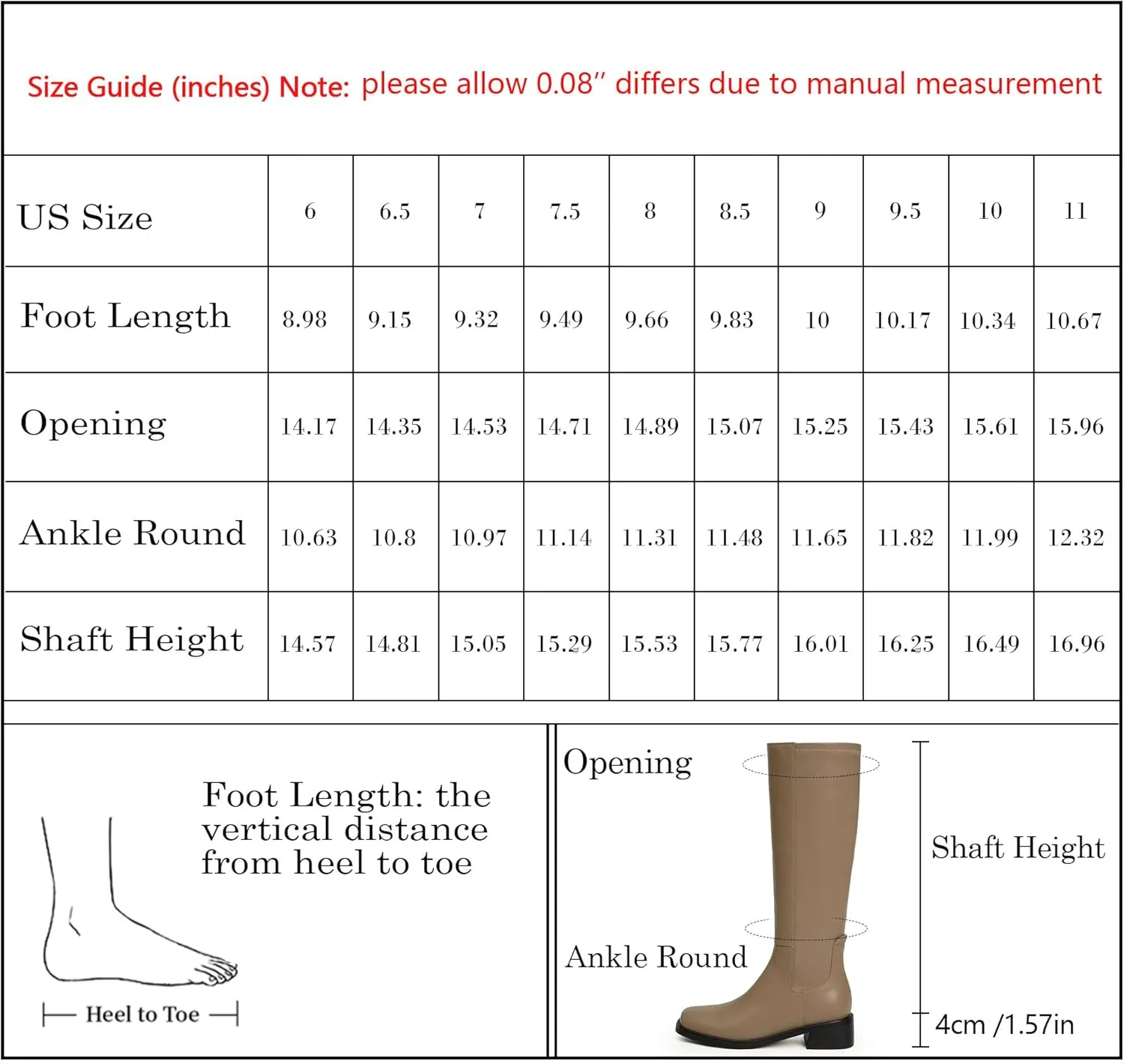 Knee High Boots Women Faux Leather Elastic Boots Low Heel Square Toe Side Zipper Fall Long Tall Boots for Women