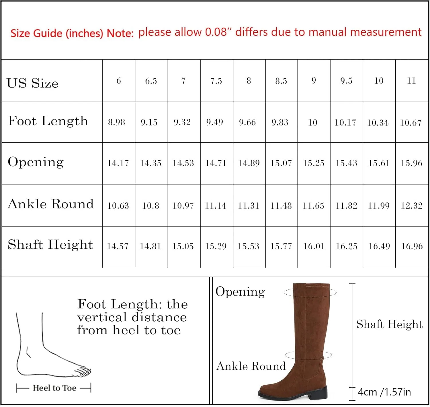 Knee High Boots Women Faux Leather Elastic Boots Low Heel Square Toe Side Zipper Fall Long Tall Boots for Women