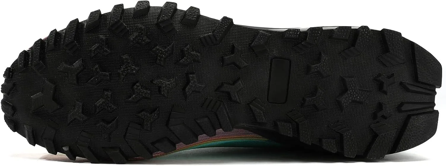 Kricely Men's Trail Running Shoes Fashion Walking Hiking Sneakers for Men Tennis Cross Training Shoe Outdoor Snearker Mens Casual Workout Footwear